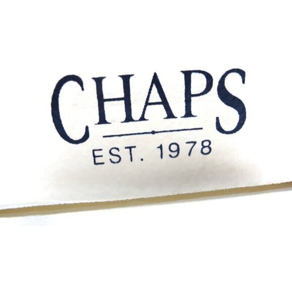 Chaps MOP Silver Tone Cufflinks Wedding Tux - Picture 2 of 16